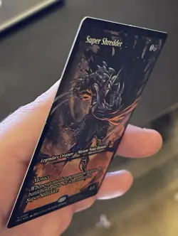 Super Shredder (Showcase) Teenage Mutant Ninja Turtles Foil MTG M0285 Foil - Image 5