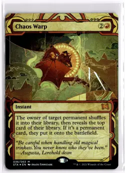Chaos Warp Foil Strixhaven Mystical Archive 36 LP x1 MTG Magic: the Gathering - Image 1