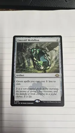Emerald Medallion Modern Horizons 3 MTG NM - Image 1
