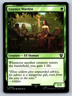 Essence Warden - Lord of the Rings Commander - MTG - Image 1