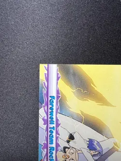 Farewell Team Rocket #55 Topps Pokemon The Movie 2000 Blue Label Card Vintage - Image 3