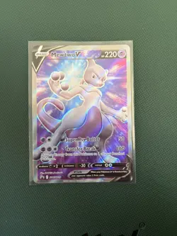 Pokemon TCG Mewtwo V Sword & Shield Swsh229 Holo Promo - Image 1