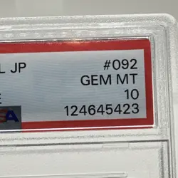 2025 POKEMON JPN M1L-MEGA BRAVE MEGA ULTRA RARE #092 MEGA LUCARIO EX PSA 10 - Image 4