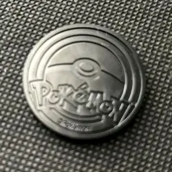 Pokemon Lucario TCG Burning Shadows Collectors Coin - Blue NM 2017 - Image 2