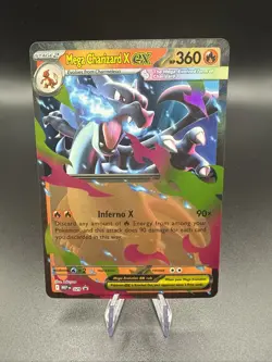 Mega Charizard X Ex #29 | Pokemon MEP: Mega Evolution Black Star Promo | NM #29 - Image 1