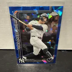 2025 Topps Chrome Update Sapphire Trent Grisham #USC54 New York Yankees - Image 1