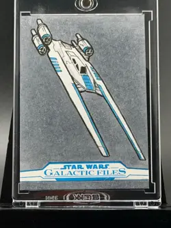 Topps Star Wars Galactic Files Sketch Card by Trent Westbrook - Image 1