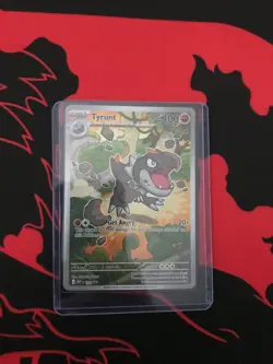 Pokemon Card Tyrunt 070 Black Star Promo Perfect Order Near Mint - Image 1