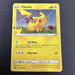 Pikachu TCG SWSH039 General Mills 25th Anniversary Holo Promo Pokemon Card NM - Image 1