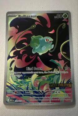 Bulbasaur - (Mega Evolution Stamped) 133/132 Miscellaneous Cards & Products Holo - Image 1