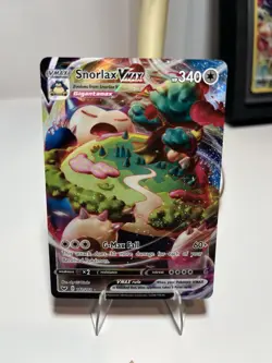 Snorlax VMAX Holo 142/202 Sword & Shield Pokemon TCG - Image 1