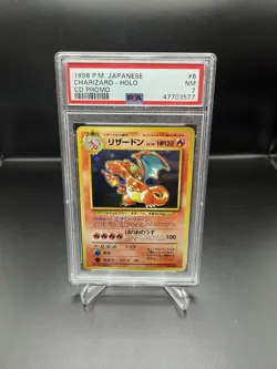 Pokemon TCG Charizard CD Promo Holo 1998 Japanese #006 PSA 7 Nintendo - Image 3