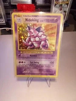 Nidoking Holo Rare XY Evolutions 45/108 Pokemon - Image 1