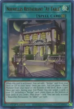 Yugioh! LP Nouvelles Restaurant "At Table" - WISU-EN035 - Ultra Rare - 1st Editi - Image 1