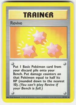 POKEMON REVIVE 89 BASE SET UNLIMITED HP - Image 1
