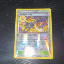 Pokemon All-Night Party Trainer Stadium Breakpoint 96/122 Reverse Holo Eng - Image 1