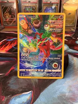 Pokemon TCG Crown Zenith Galarian Gallery Ultra Rare Deoxys Holo GG12/GG70 - Image 1