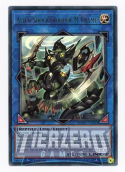 Yugioh Alien Shocktrooper M-Frame DUOV-EN003 Ultra Rare 1st Edition NM/LP - Image 1