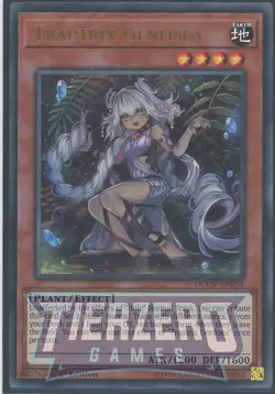 Yugioh Traptrix Genlisea DUOV-EN054 Ultra Rare 1st Edition NM/LP - Image 1