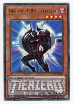 Yugioh Destiny HERO - Celestial DUOV-EN069 Ultra Rare 1st Edition NM/LP - Image 1