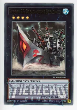 Yugioh Number 27: Dreadnought Dreadnoid DUOV-EN083 Ultra Rare 1st Edition NM/LP - Image 1