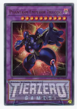 Yugioh Phantasm Emperor Trilojig DUOV-EN039 Ultra Rare 1st Edition NM/LP - Image 1
