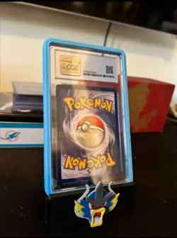 1999 Pokemon Fossil Unlimited Lapras Holo Rare 10/62 CGC Mint 9 - Image 2