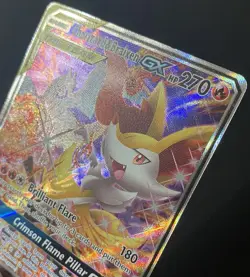 Charizard & Braixen GX SM230 Sm Holo Promo - Pokemon Card - Image 3