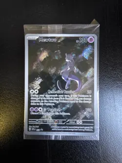 Mewtwo SVP052 - Pokemon Scarlet & Violet Promo SEALED Holo Rare Card NM - Image 1