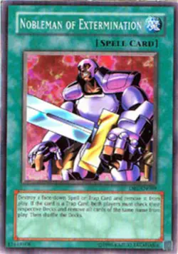 Yugioh! LP Nobleman of Extermination - DB1-EN089 - Common - Unlimited Edition Li - Image 1