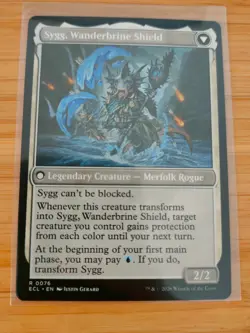 MTG Sygg, Wanderwine Wisdom 0076 Lorwyn Eclipsed M/NM Free UK P&P - Image 2