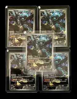 Pokemon Ascended Heroes N’s Zekrom 031 ETB Promo Mint x5 - Image 1