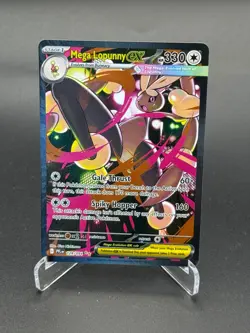 Mega Lopunny ex 128/094 Special Illustration Rare Phantasmal Flames Pokemon NM - Image 1