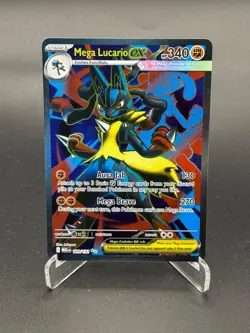 Mega Lucario ex 160/132 Ultra Rare Mega Evolution Pokemon NM - Image 1