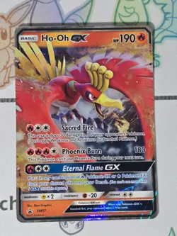 Pokemon TCG: Ho-Oh GX SM57 Black Star Promo! - Image 1