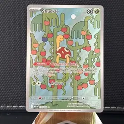 Shuckle 136/132 ME01 Mega Evolution Holo Card Fresh Pack - Image 1
