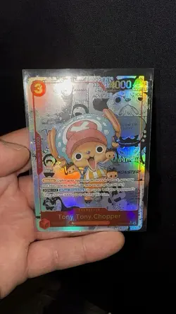 One Piece OG TCG Memorial Collection Tony Tony Chopper Manga EB01-006 SR English - Image 1