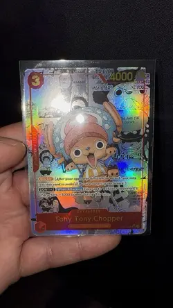 One Piece OG TCG Memorial Collection Tony Tony Chopper Manga EB01-006 SR English - Image 2