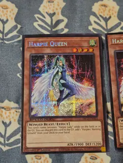 Harpie Queen - Prismatic Secret Rare - SBC2-ENH03 Yugioh - Image 3