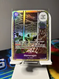 Mamaragan Foil SR OP15-078 One Piece OP15 Adventure on Kami’s Island English NM - Image 1