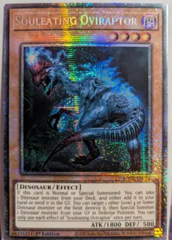 RA05-EN011 Souleating Oviraptor Starlight Rare 1st Ed YuGiOh - Image 1