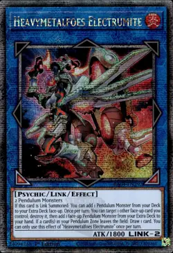 RA04-EN292 Heavymetalfoes Electrumite : Quarter Century Secret Rare 1st Edition - Image 1