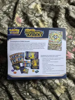 Pokemon Surging Sparks Pokemon Center ETB- Elite Trainer Box - New/Sealed TCG - Image 3