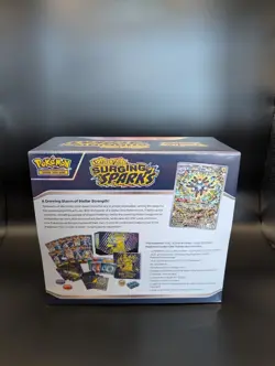 Pokemon TCG Pokemon Center Surging Sparks Elite Trainer Box ETB New Sealed - Image 3