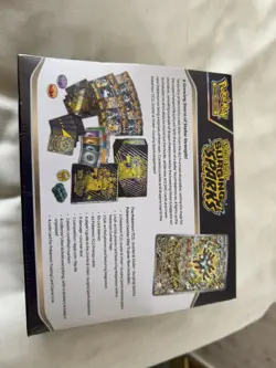 Surging Sparks Pokemon Center ETB- Elite Trainer Box - New/Sealed + Acrylic Case - Image 2