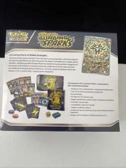 Pokemon Scarlet & Violet Surging Sparks Elite Trainer Box ETB - New And Sealed - Image 4