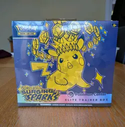 Surging Sparks Pokemon Center ETB Elite Trainer Box - New & Sealed - Check Desc - Image 1