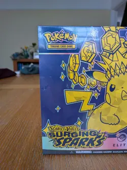 Surging Sparks Pokemon Center ETB Elite Trainer Box - New & Sealed - Check Desc - Image 3