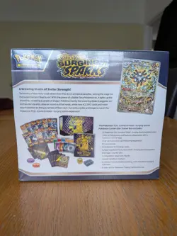 Surging Sparks Pokemon Center ETB Elite Trainer Box - New & Sealed - Check Desc - Image 4