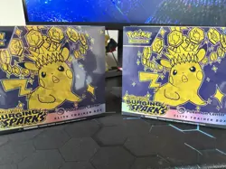 X2 Pokemon TCG Surging Sparks Pokemon Center Elite Trainer Box ETB New/Sealed - Image 1